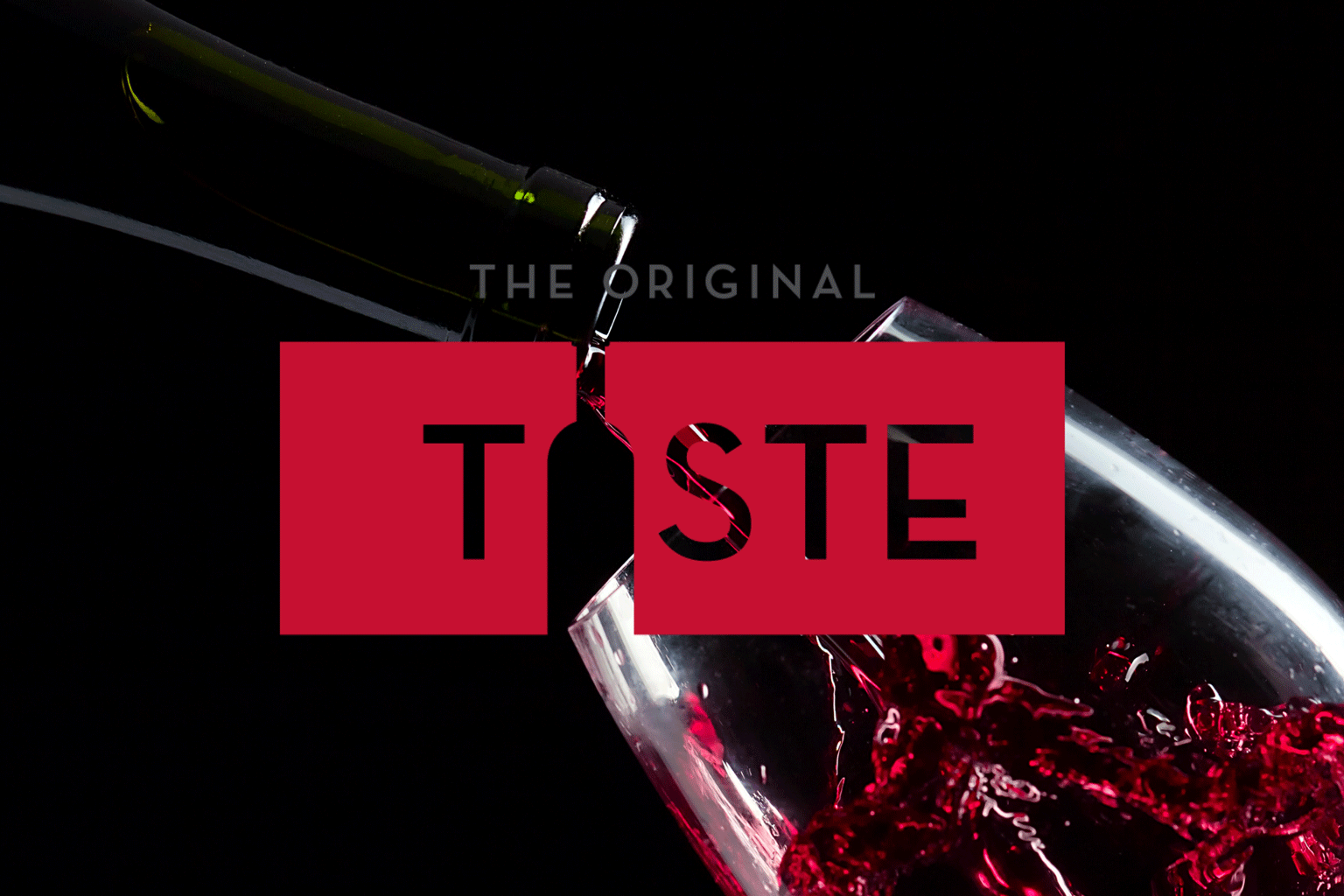 The Original Taste Banner