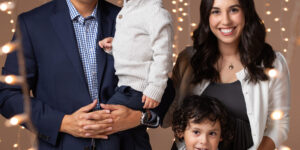 Luis De La Cruz and his family