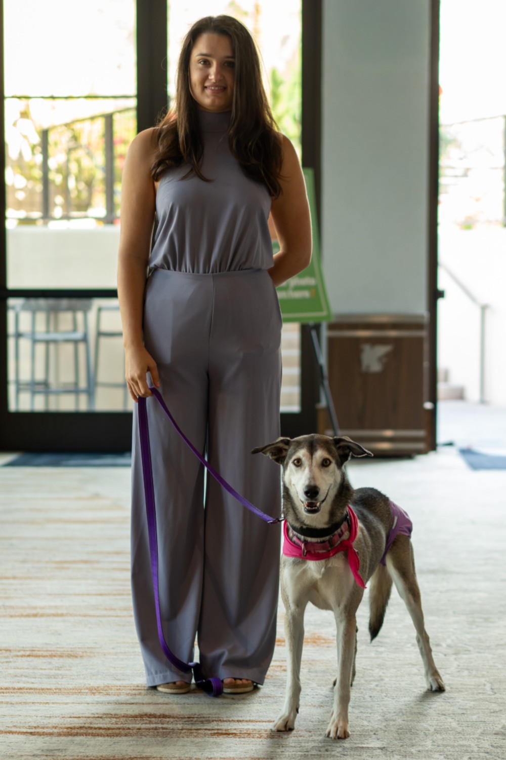 Chrstine Conroy and Kiska