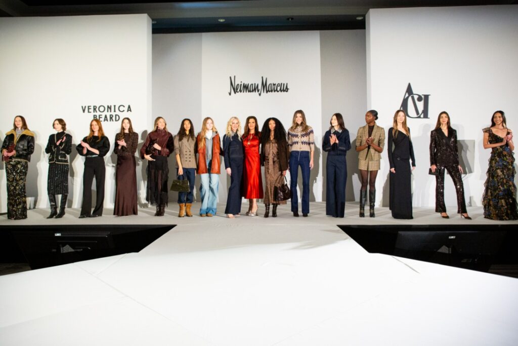 Veronica Swanson Beard & Veronica Miele Beard with models