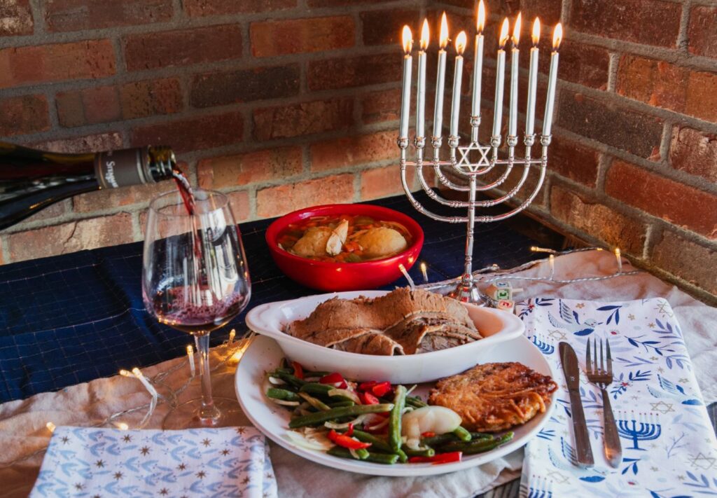 Miracle Mile Deli and Chompie’s offer full Hanukkah meals for dine-in and takeout.