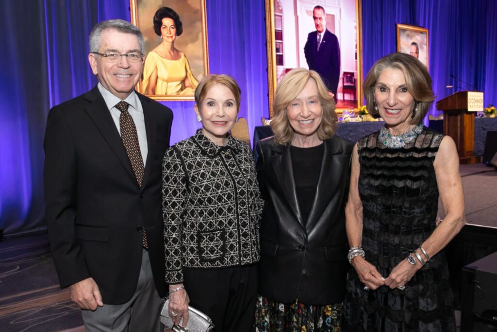 Dennis & Margot Knight, Doris Kearns Goodwin & Ellen Katz