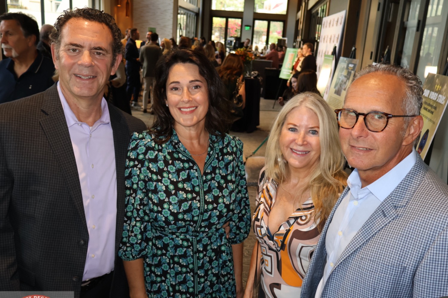 Larry and Winter Tabloff, Greg Simon and Kathleen Simpson