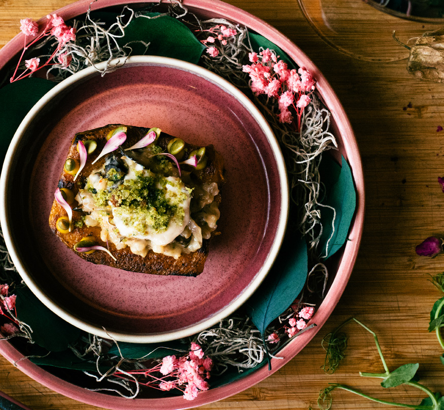 A seasonal dish from Atria