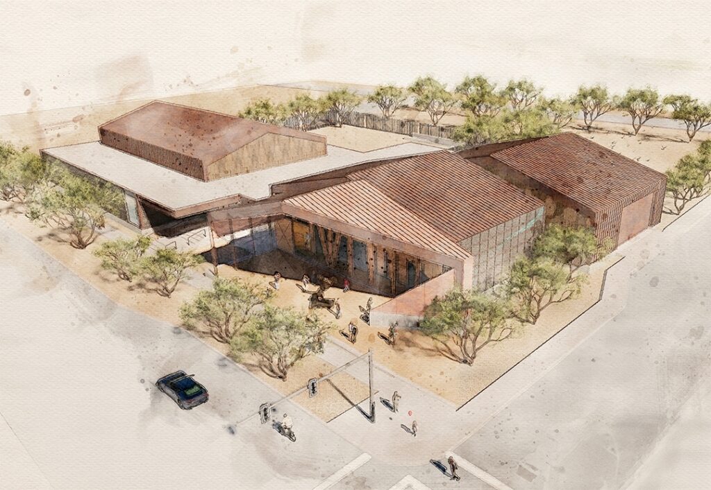 The 55-year-old museum.