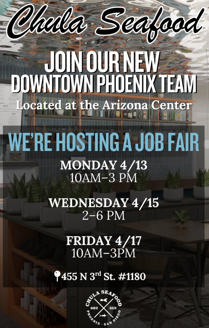 Chula Seafood April 13